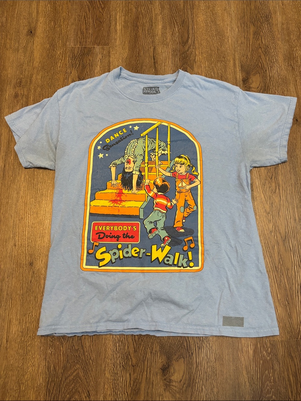 steven rhodes graphic t shirt